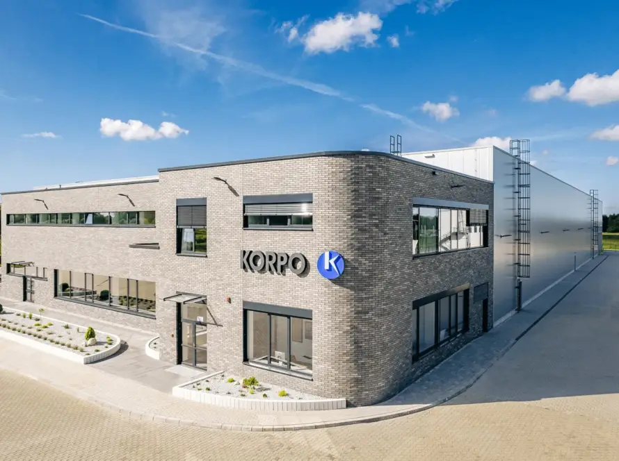 Zakład produkcyjny ,,KORPO" - BUDOWA biurowca, KOLEJNYCH HAL ORAZ INFRASTRUKTURY TECHNICZNEJ 3 2-D