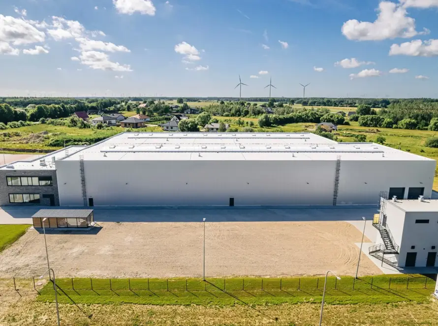 Zakład produkcyjny ,,KORPO" - BUDOWA biurowca, KOLEJNYCH HAL ORAZ INFRASTRUKTURY TECHNICZNEJ 5 3-D