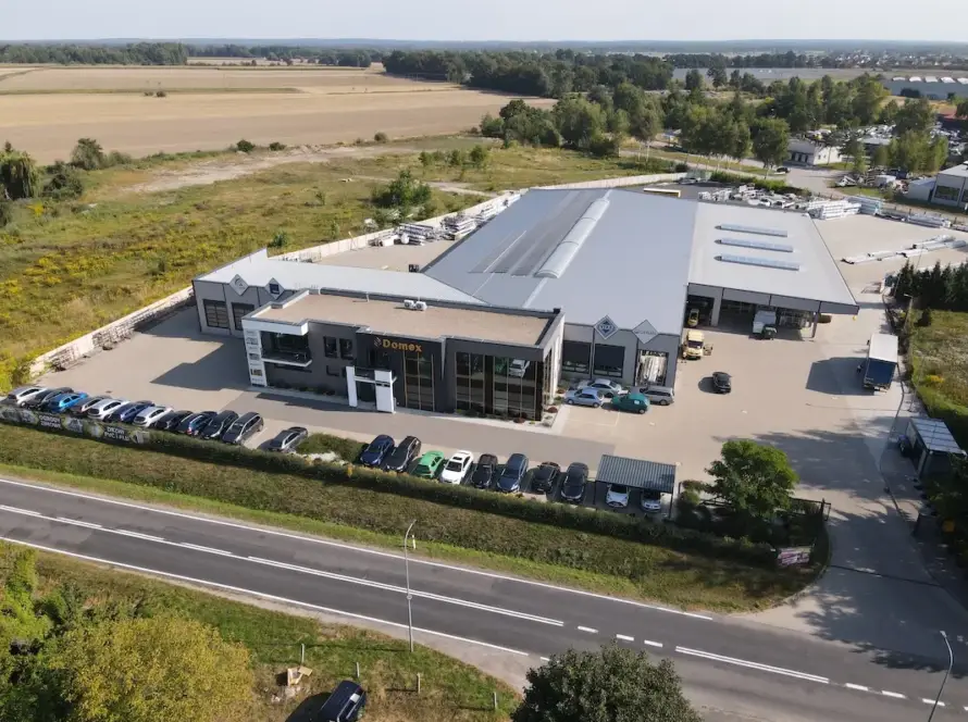 Budowa zakładu produkcji stolarki okiennej i drzwiowej - DOMEX - Chojnów 6 Domex-2