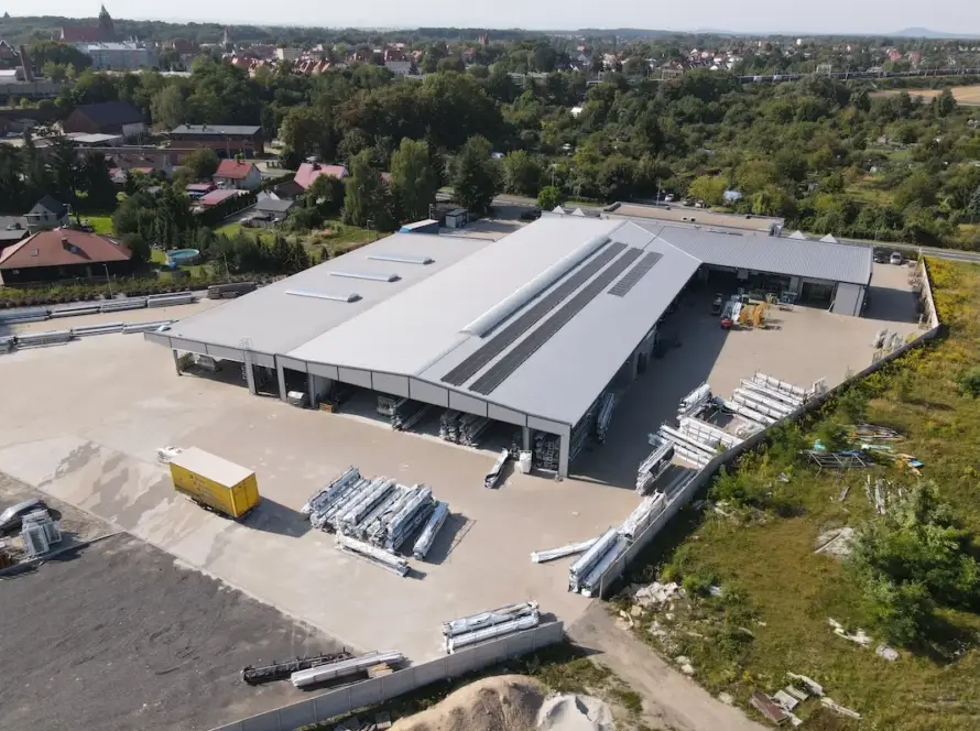 Budowa zakładu produkcji stolarki okiennej i drzwiowej - DOMEX - Chojnów 4 Domex-4