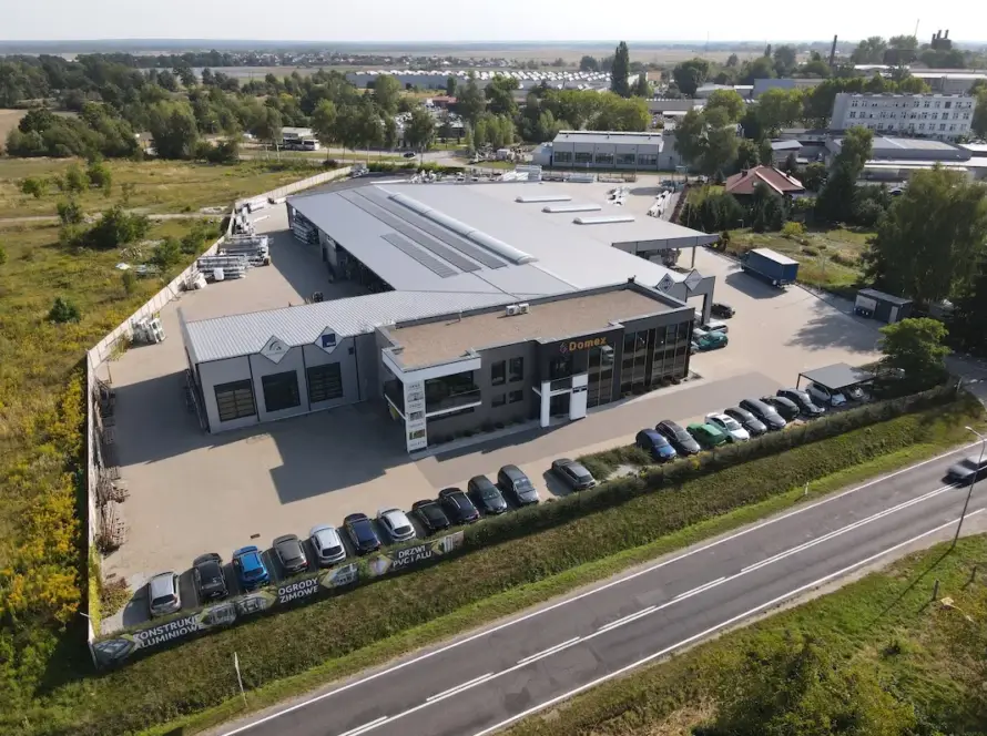 Budowa zakładu produkcji stolarki okiennej i drzwiowej - DOMEX - Chojnów 1 Domex-Chojnow