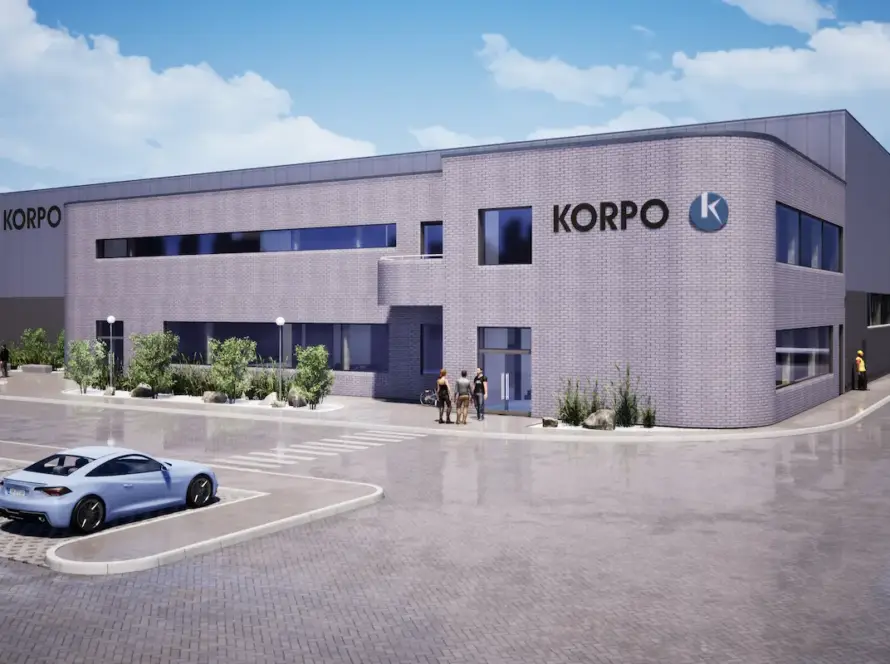 Zakład produkcyjny ,,KORPO" - BUDOWA biurowca, KOLEJNYCH HAL ORAZ INFRASTRUKTURY TECHNICZNEJ 9 Korpo-Bialogard-2