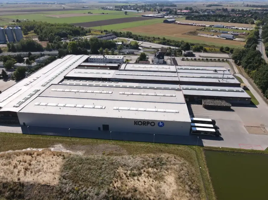 Budowa zakładu produkcyjnego ,,KORPO" - BUDOWA KOLEJNYCH HAL ORAZ INFRASTRUKTURY TECHNICZNEJ 2 PROJEKT-HALI