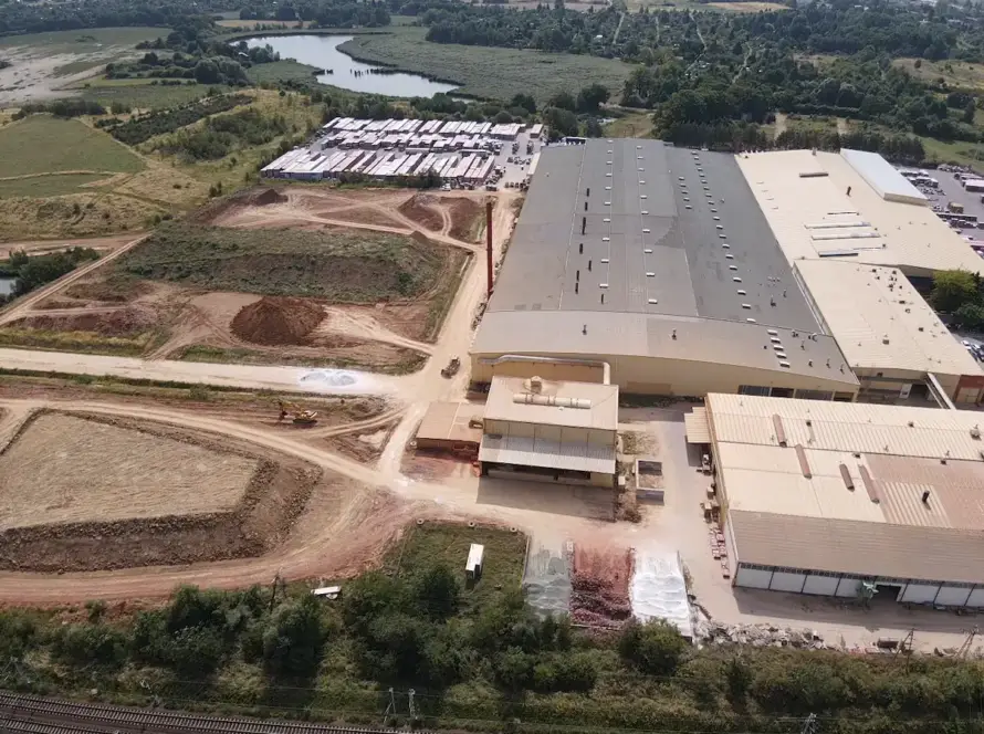 Projekt hali suchego przerobu Wienerberger 2 Wienerberger-2