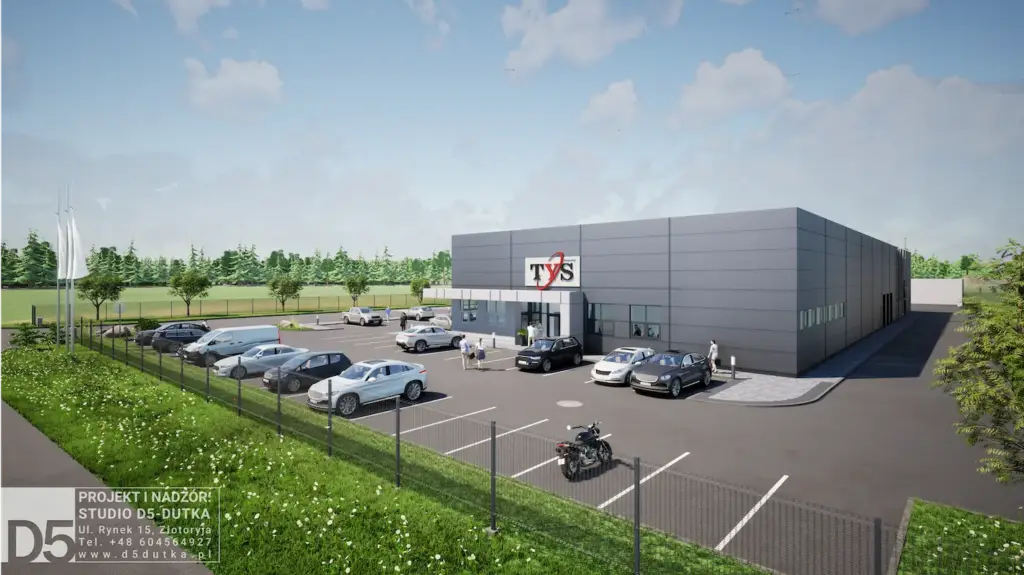 Zakończenie etapu projektowania inwestycji firmy TYS Sp. z o.o. w Bukowicach 14 ZAKONCZENIE PROJEKTU TYS W BUKOWICACH