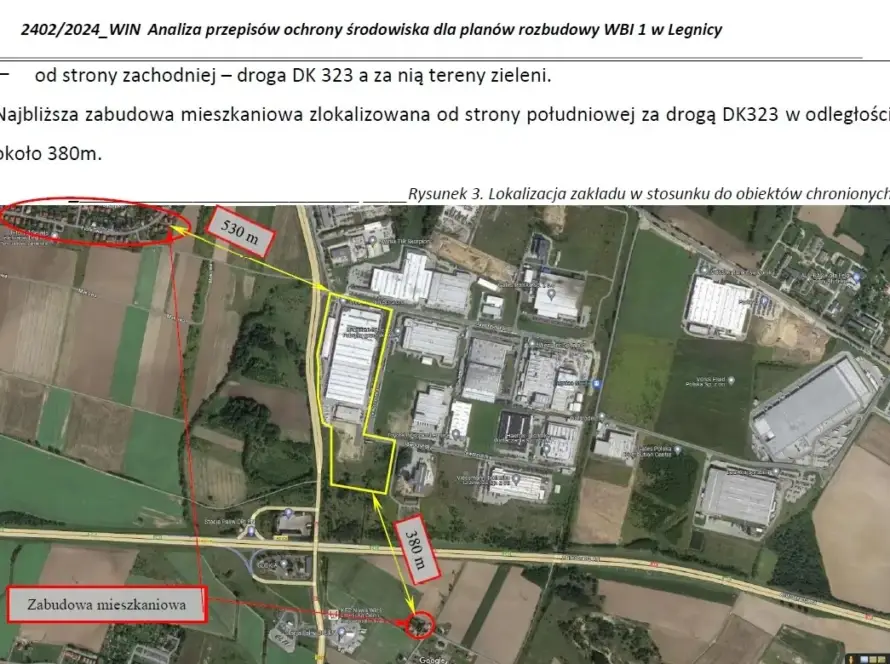 analiza rozbudowy zakladu winkelmann legnica